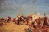 An Arab Encampment by Alberto Pasini